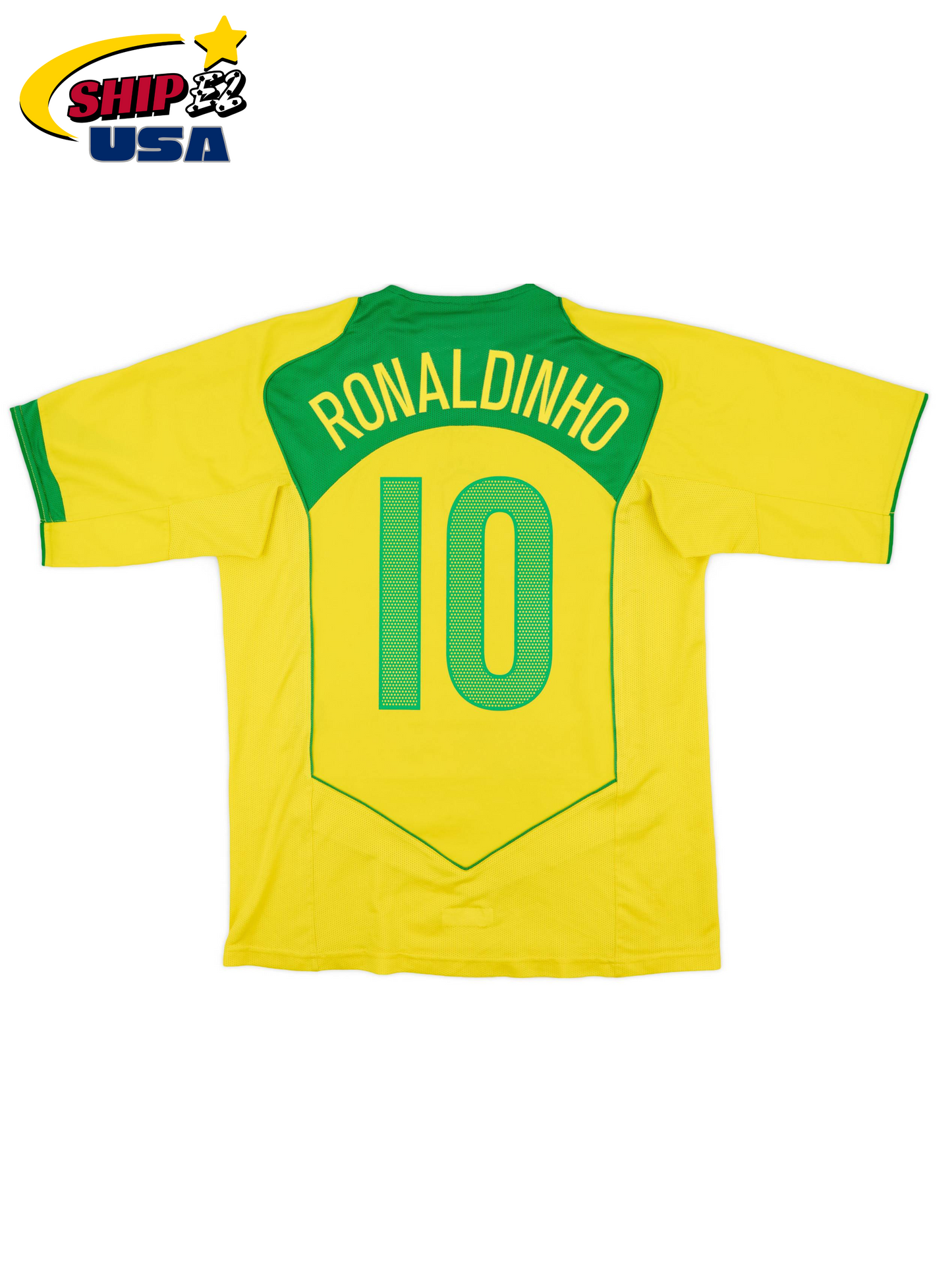 Ronaldinho Brazil 2004–06 Home Jersey