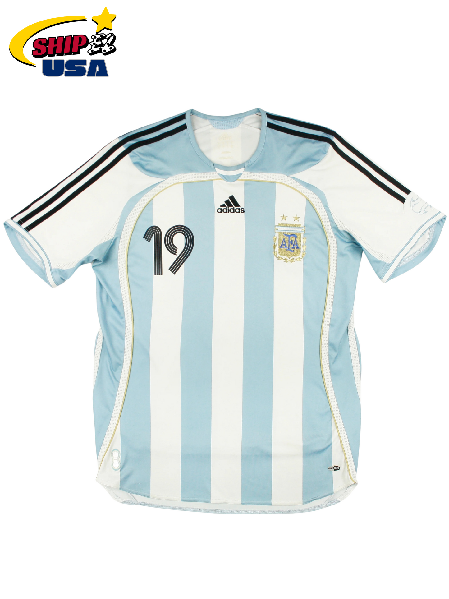 Lionel Messi Argentina 2006 Home Jersey