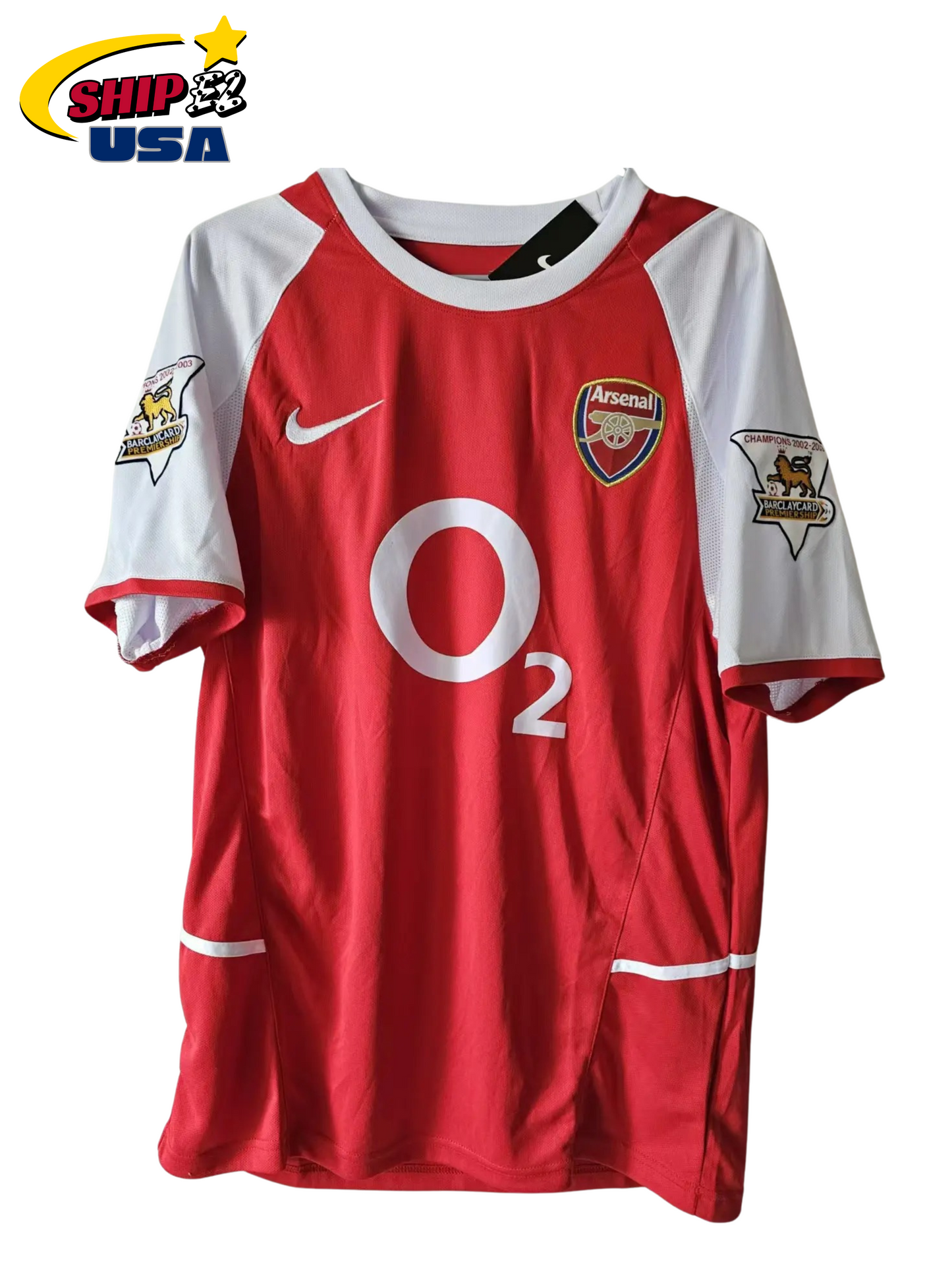 Thierry Henry Arsenal 2002 Home Jersey