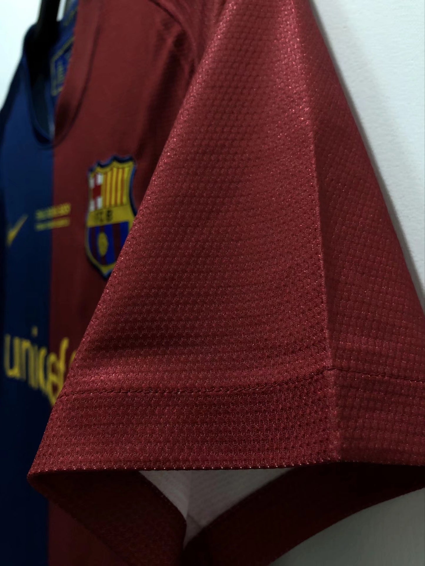 Messi 10 FC Barcelona 2009 Final Roma Champions League Football Soccer Jersey
