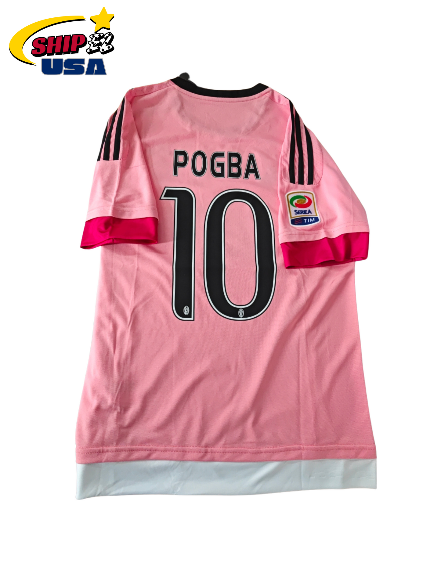 Paul Pogba Juventus 2015 Away Jersey