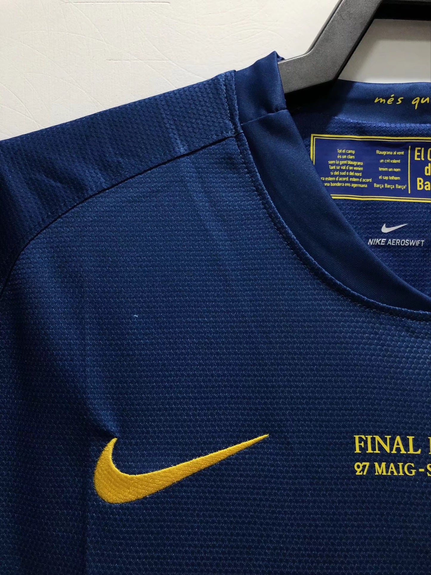 Messi 10 FC Barcelona 2009 Final Roma Champions League Football Soccer Jersey