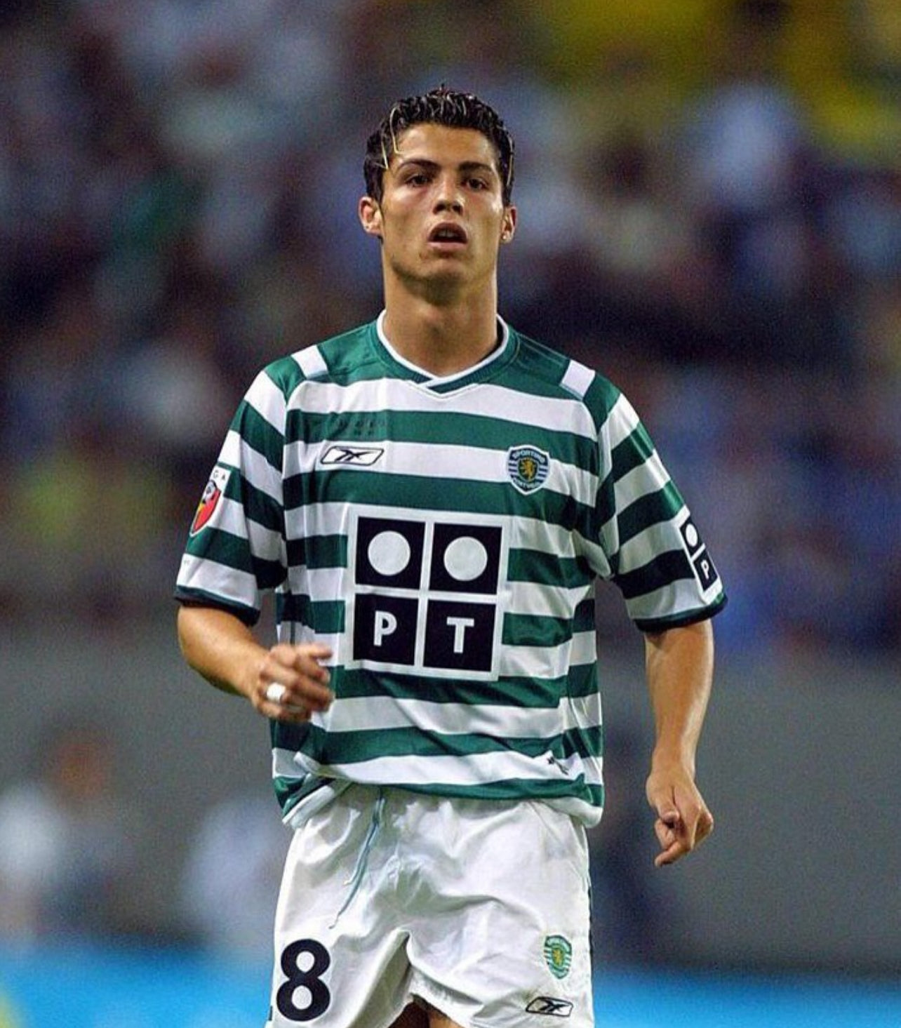 Retro C. Ronaldo Jersey Sporting CP 2001-2003 Home Vintage #28 Jersey