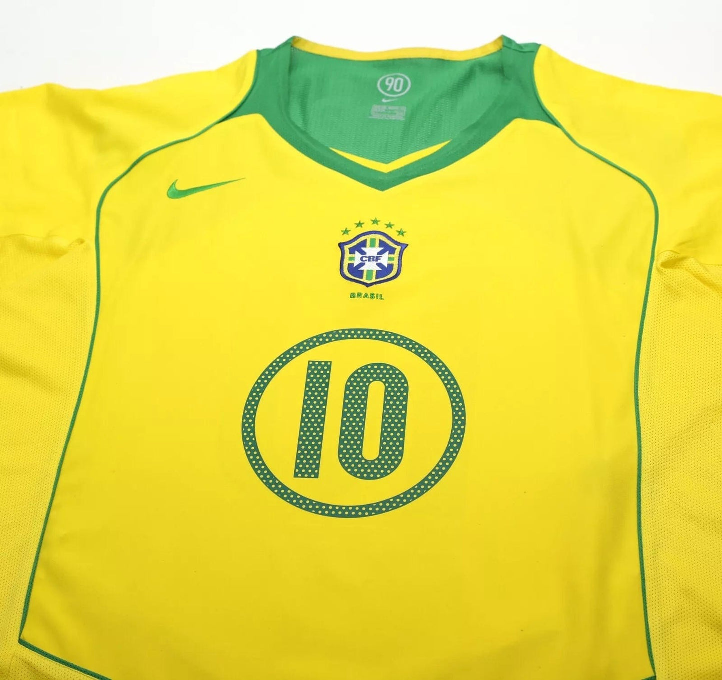 Ronaldinho Brazil 2004–06 Home Jersey