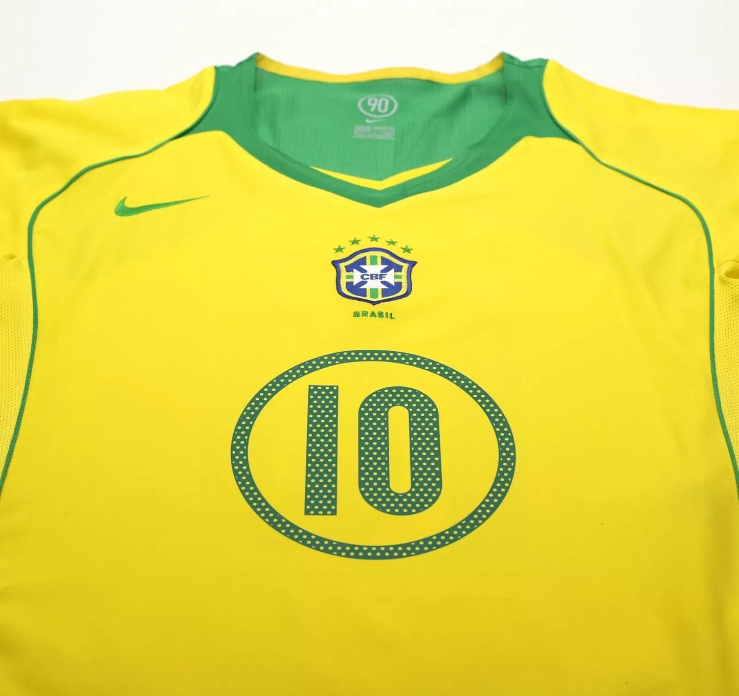 Ronaldinho Brazil 2004–06 Home Jersey