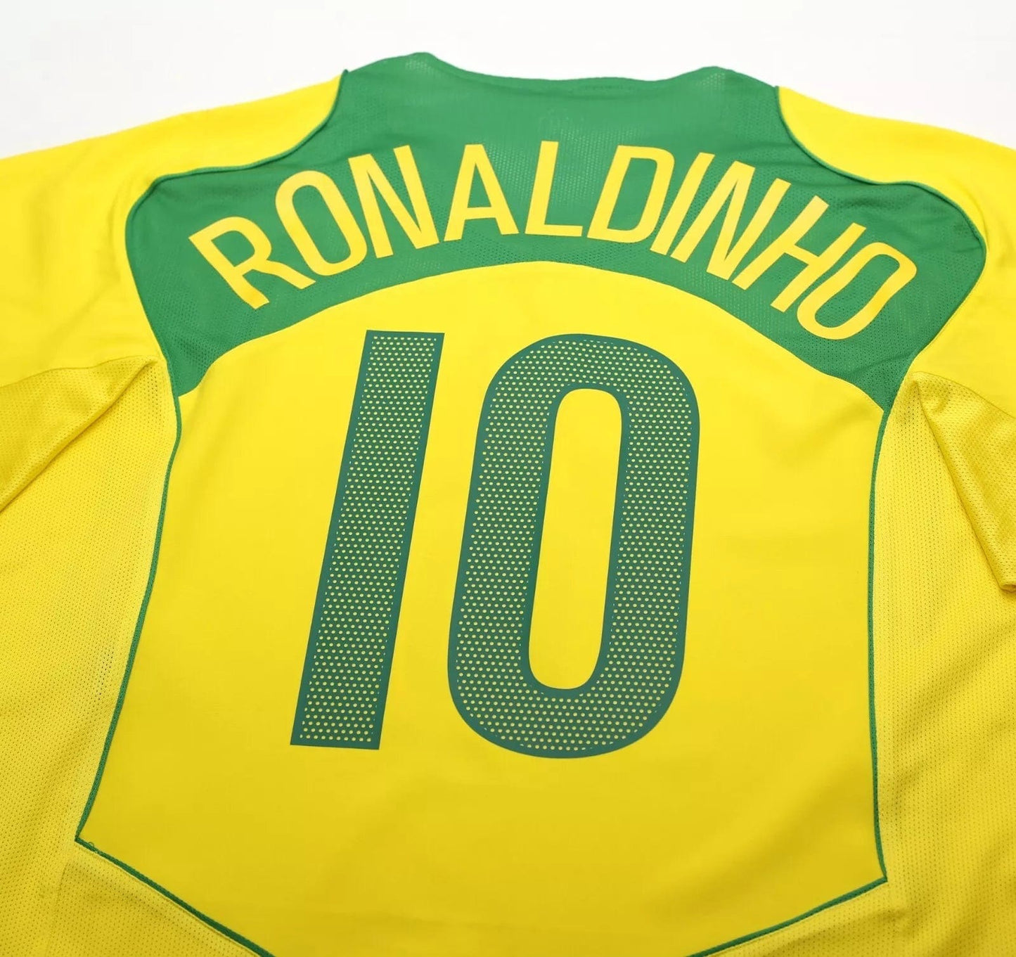 Ronaldinho Brazil 2004–06 Home Jersey