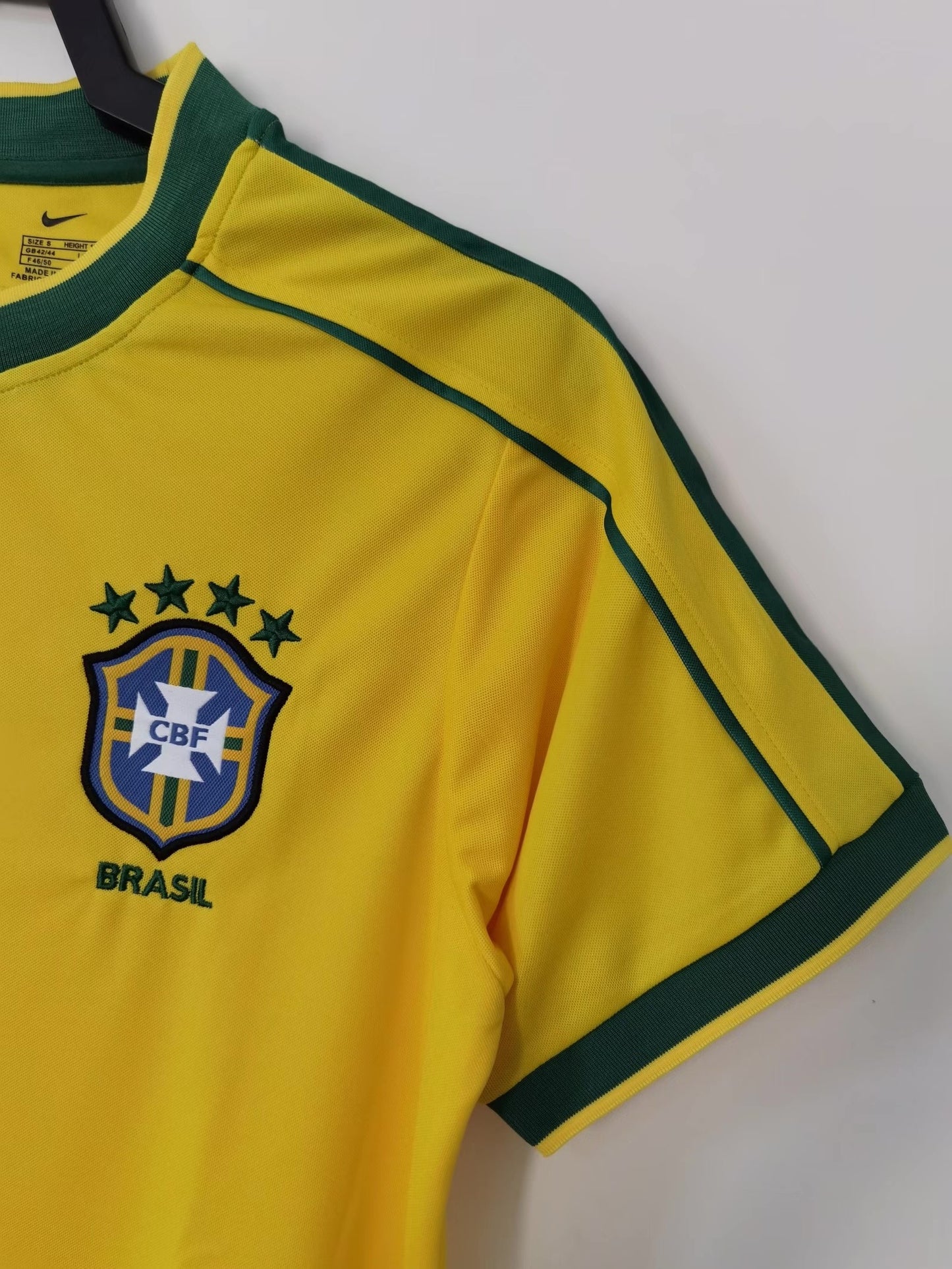 Ronaldo Nazário Brazil 1998 Home Jersey
