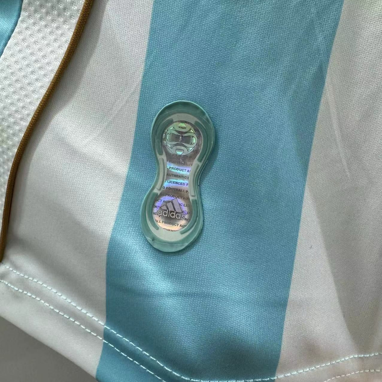 Lionel Messi Argentina 2006 Home Jersey