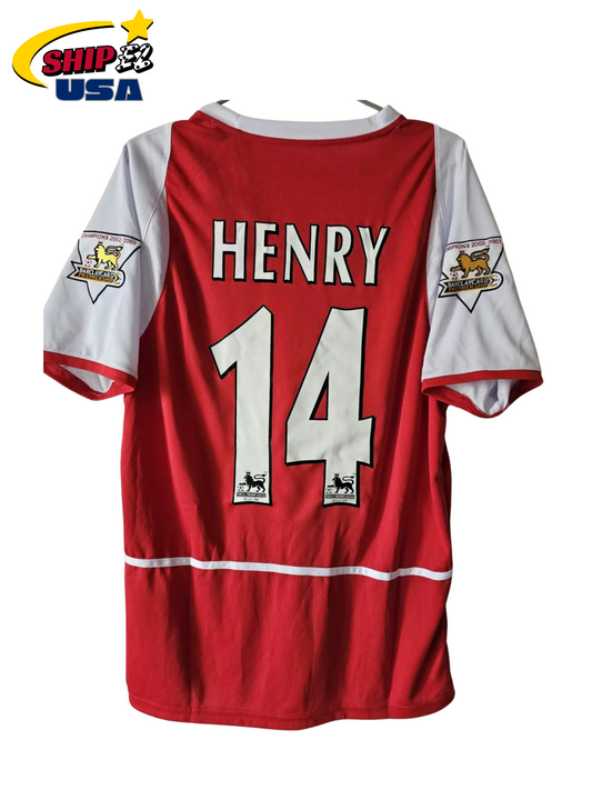 Thierry Henry Arsenal 2002 Home Jersey