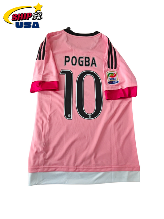 Paul Pogba Juventus 2015 Away Jersey