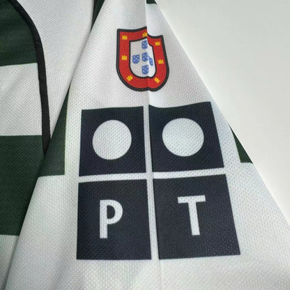 Retro C. Ronaldo Jersey Sporting CP 2001-2003 Home Vintage #28 Jersey