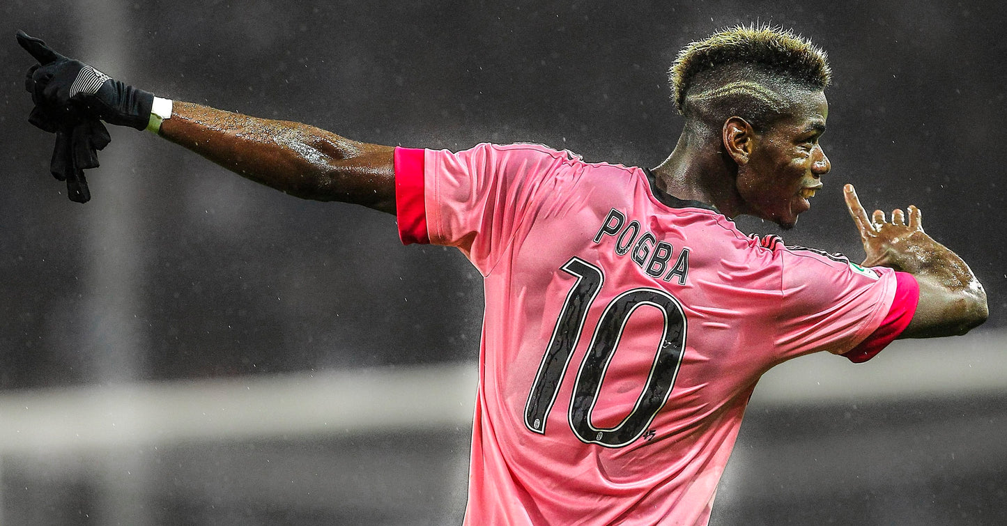 Paul Pogba Juventus 2015 Away Jersey