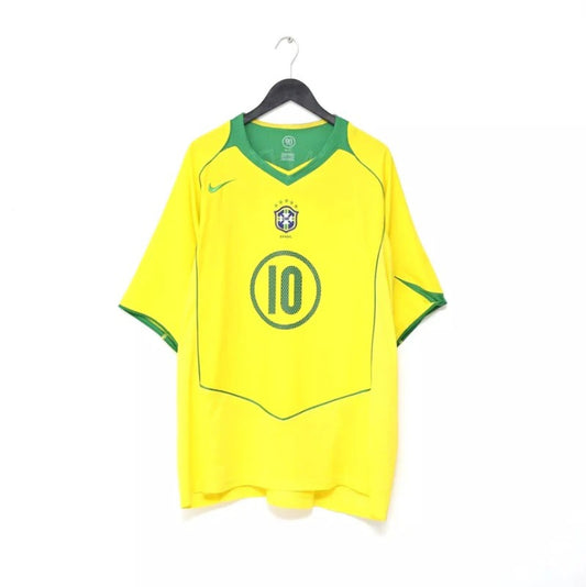 Ronaldinho Brazil 2004–06 Home Jersey